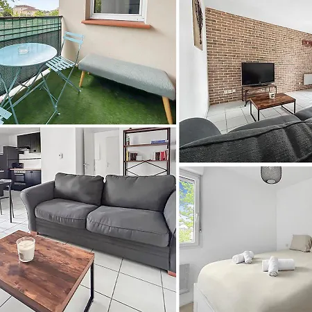 Joli Avec Balcon, Parking - Toulouse *