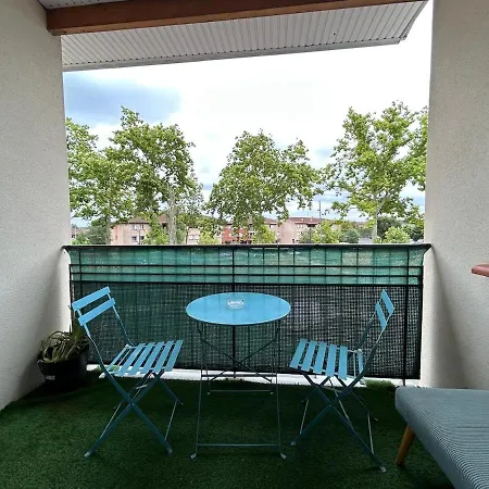 Apartmán Joli Avec Balcon, Parking - Toulouse Plaisance-du-Touch