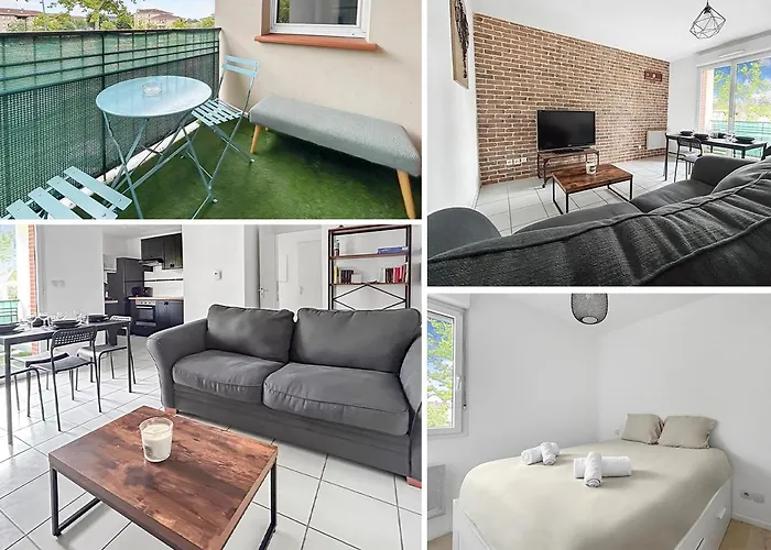 Joli Avec Balcon, Parking - Toulouse *